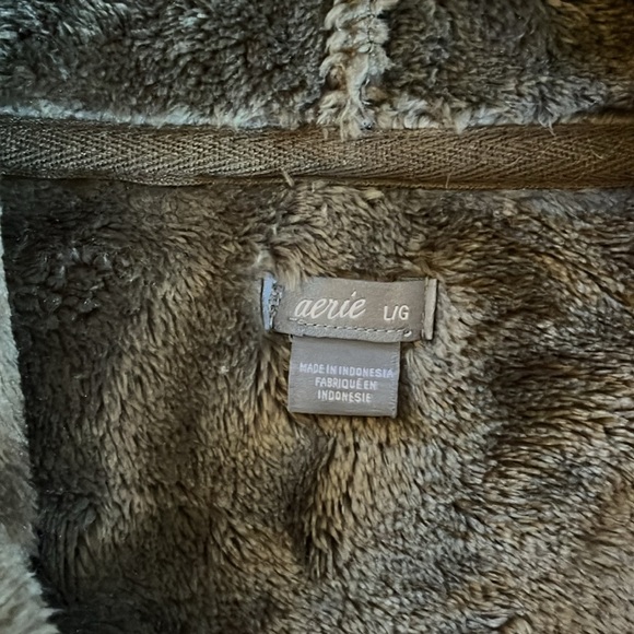 Aerie oversized fuzzy hoodie - Picture 3 of 7